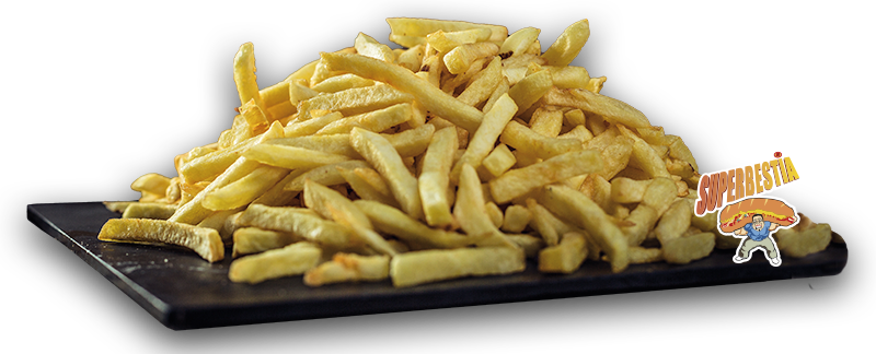 Ración Patatas fritas Menú para 2 Superbestia